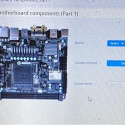 Lab 2-3 practice mode identify motherboard components part 1