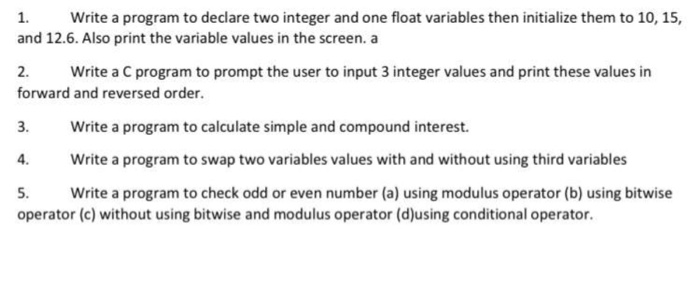 Declare two integer variables named profitstartofquarter and cashflowendofyear.